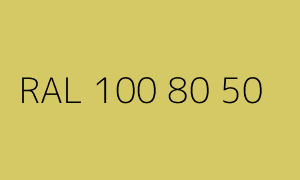 Colore RAL 100 80 50