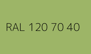 Colore RAL 120 70 40