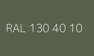 Colore RAL 130 40 10