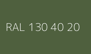 Colore RAL 130 40 20