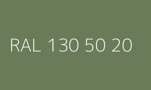 Colore RAL 130 50 20