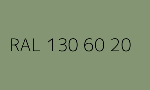Colore RAL 130 60 20