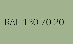 Colore RAL 130 70 20