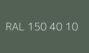 Colore RAL 150 40 10