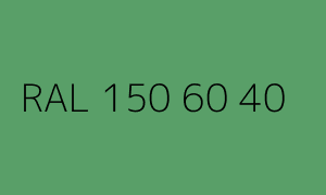 Colore RAL 150 60 40
