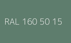 Colore RAL 160 50 15