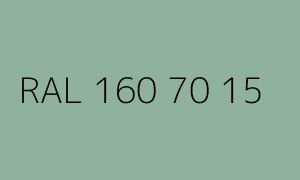 Colore RAL 160 70 15