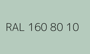 Colore RAL 160 80 10