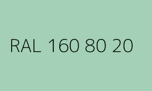 Colore RAL 160 80 20