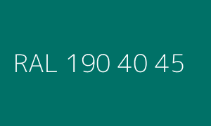 Colore RAL 190 40 45