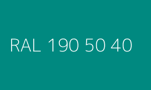 Colore RAL 190 50 40