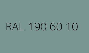 Colore RAL 190 60 10