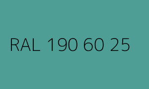 Colore RAL 190 60 25