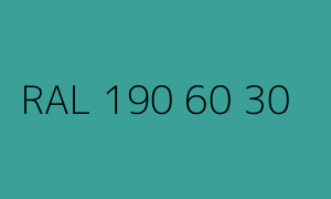Colore RAL 190 60 30
