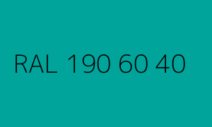 Colore RAL 190 60 40