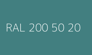 Colore RAL 200 50 20