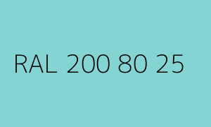 Colore RAL 200 80 25