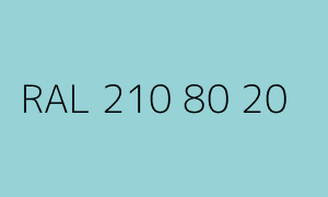 Colore RAL 210 80 20