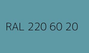 Colore RAL 220 60 20