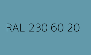 Colore RAL 230 60 20