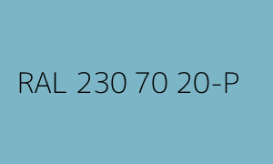 Colore RAL 230 70 20-P