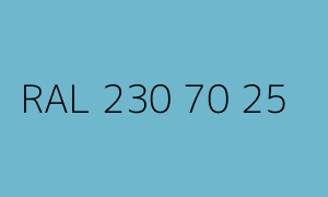 Colore RAL 230 70 25