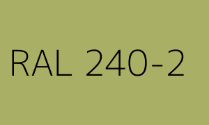 Colore RAL 240-2