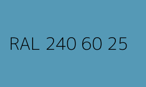 Colore RAL 240 60 25