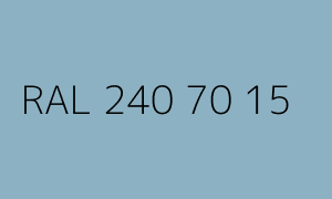 Colore RAL 240 70 15