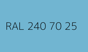 Colore RAL 240 70 25