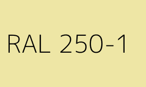 Colore RAL 250-1