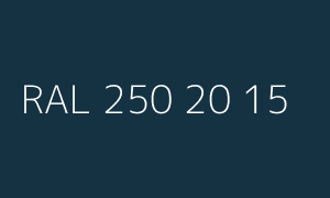 Colore RAL 250 20 15