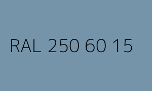 Colore RAL 250 60 15