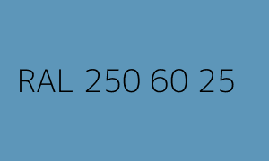 Colore RAL 250 60 25