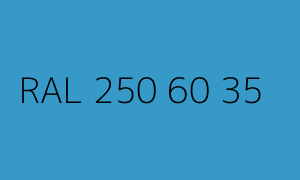 Colore RAL 250 60 35