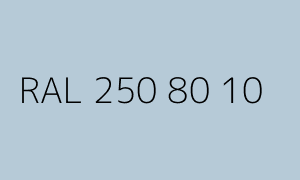 Colore RAL 250 80 10