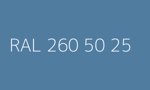 Colore RAL 260 50 25