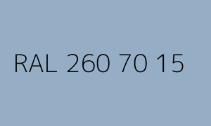 Colore RAL 260 70 15