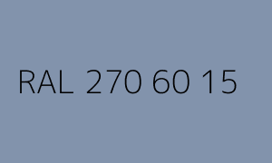 Colore RAL 270 60 15