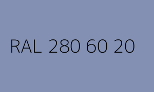 Colore RAL 280 60 20