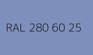 Colore RAL 280 60 25