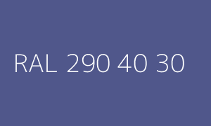 Colore RAL 290 40 30