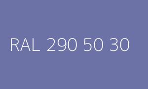 Colore RAL 290 50 30