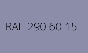 Colore RAL 290 60 15