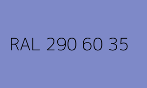 Colore RAL 290 60 35