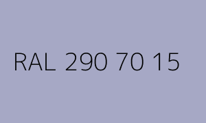 Colore RAL 290 70 15