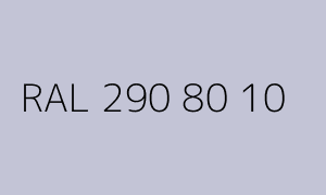 Colore RAL 290 80 10