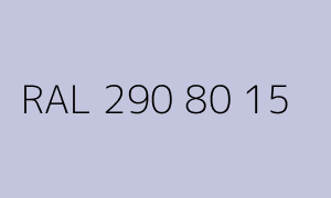 Colore RAL 290 80 15