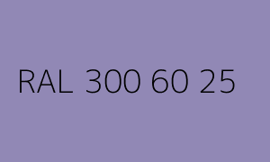 Colore RAL 300 60 25