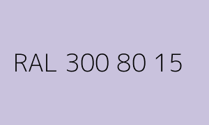 Colore RAL 300 80 15